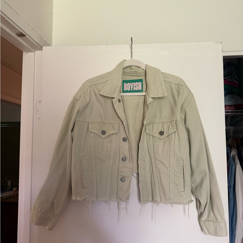 Boyish denim jacket L
